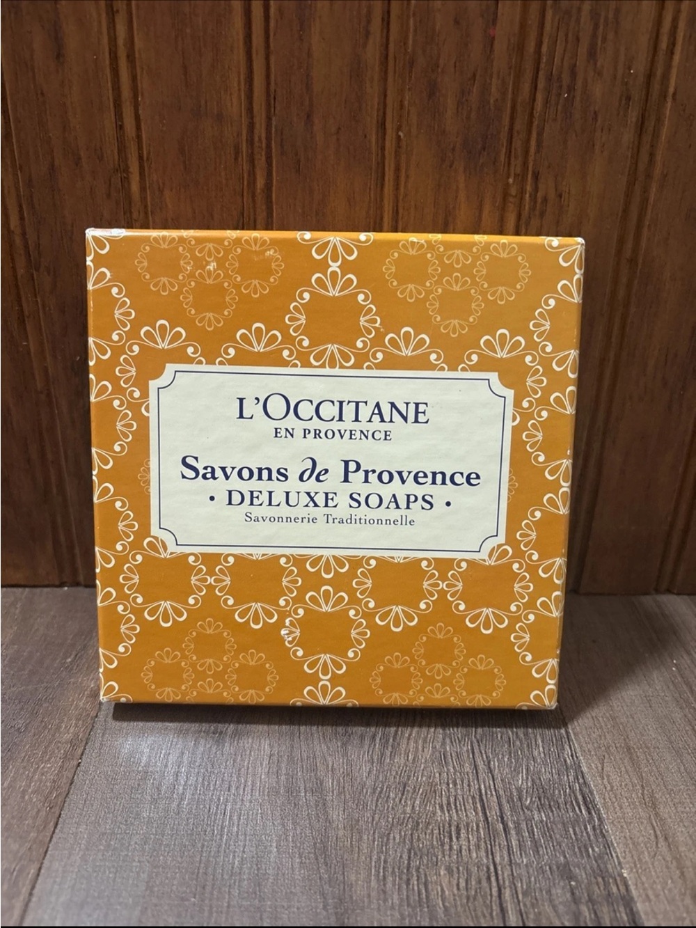 L'OCCITANE Savons de Provence Deluxe Soaps Shea Milk Verbena Lavender Orange